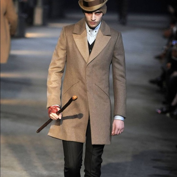 Alexander McQueen Men’s cashmere dress coat - Picture 7 of 8